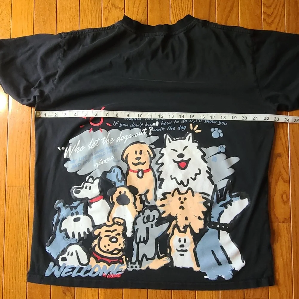 Dog Park Women's Dog Walk Dog Park Made in the USA Size Lg? Who let the Dogs Out